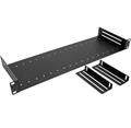 19" police s přepážkami, 150mm, 1U, černá