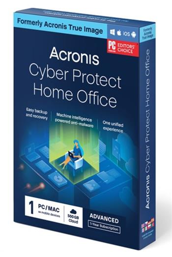 Acronis Cyber Protect Home Office Advanced pro 1 PC na 1 rok, el.licence