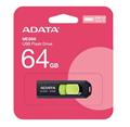 ADATA Flash Disk 64GB UC300, USB-C 3.2, černo-zelená