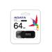 ADATA Flash Disk 64GB UV240, USB 2.0 Dash Drive, černá