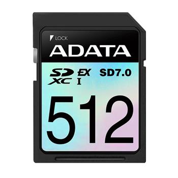 ADATA SDXC karta 512GB Express, PCIe Gen3, UHS-I, C10, V30, (R:800/W:700 MB/s)