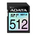 ADATA SDXC karta 512GB Express, PCIe Gen3, UHS-I, C10, V30, (R:800/W:700 MB/s)