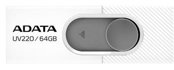 ADATA UV220 - 32GB, bílo/šedá