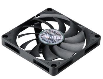 AKASA Ventilátor Slimfan, 80 x 10mm, kluzné ložisko, pro HTPC systémy
