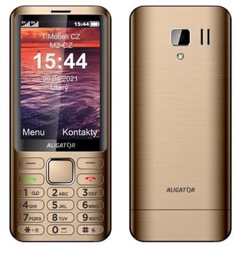 ALIGATOR D950 Dual sim zlatý