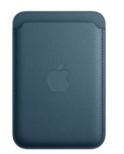 Apple FineWoven peněženka s MagSafe pro iPhone, tichomořsky modrá