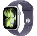 Apple Watch Series 11 (46mm) Vesmírně šedý hliník s černým sportovním řemínkem M/L