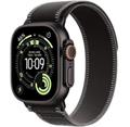 Apple Watch Ultra 3 (2025) 49mm Černý titan s černým/uhlovým trailovým tahem M/L
