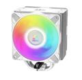 ARCTIC Freezer 36 A-RGB (White) – White CPU Cooler for Intel Socket LGA1700 and AMD Socket AM4, AM5