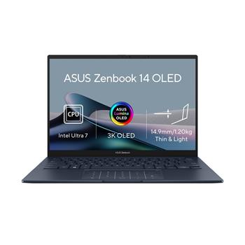 ASUS Zenbook 14 OLED/UX3405CA-OLED381X/U7-255H/14"/WUXGA/T/32GB/1TB SSD/Arc 140T/W11P/Blue