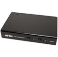 Aten CS-72D DataSwitch elektronický 2:1 (kláv.,DVI,myš,audio) USB, kabely