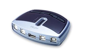 Aten US-421 DataSwitch mechnický 4:1 USB 2.0