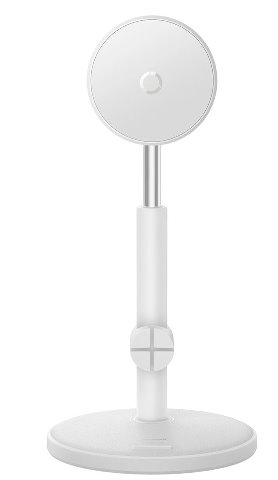 Baseus Otočný držák MagPro Desktop Phone Stand bílý