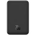 Baseus power banka Mini s bezdrátovým nabíjením 5000 mAh 20W USB-C černá