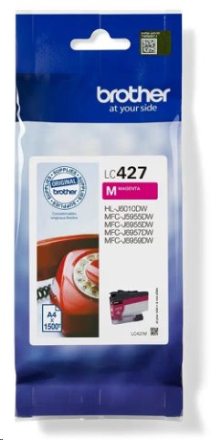 Brother LC-427M purpurová náplň