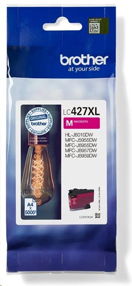 Brother LC-427XLM purpurová náplň