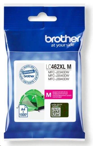 Brother LC-462XLM purpurová náplň