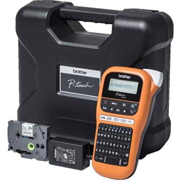 Brother PT-E110VP tisk. samolep. štítků, pro pásky 6-12mm a kufřík