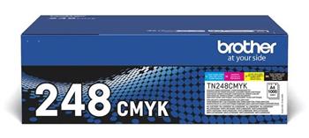 Brother TN-248VAL tonery CMYK, 1000 stran