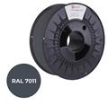 C-TECH PREMIUM LINE, PLA, ocelová šedá, RAL7011, 1,75mm, 1kg