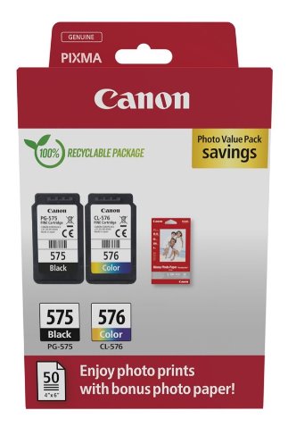 Canon cartridge PG-575 / CL-576 Photo Value Pack