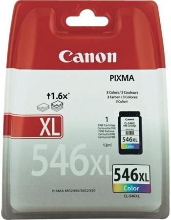 Canon ink. náplň CL-546 XL barevná pro MG2450 a MG2550