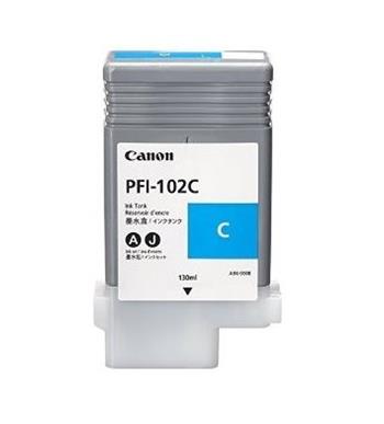 Canon ink. PFI-102 Cyan, pro iPF500/600/700