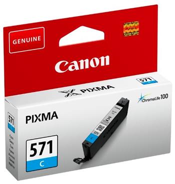Canon inkoustová náplň CLI-571C cyan