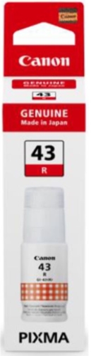 Canon inkoustová náplň GI-43 R červená