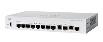 Cisco CBS350-8S-E-2G-EU, 8xGbE, 2xGbE RJ45/SFP - REFRESH