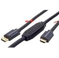 Clicktronic HQ OFC DisplayPort - HDMI kabel, DP(M) - HDMI A(M), 4K@60Hz, 10m