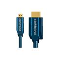 Clicktronic HQ OFC High Speed HDMI kabel s Ethernetem, HDMI A(M) - microHDMI D(M), 5m