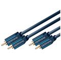 ClickTronic HQ OFC kabel 2x CINCH - 2x CINCH RCA, M/M, 3m