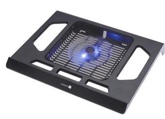 CONNECT IT Breeze chladící podložka pod notebook, ČERNÁ