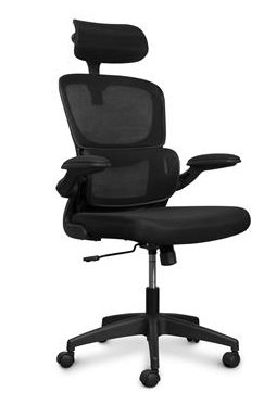 CONNECT IT FOR HEALTH DeltaPro kancelářská židle, ČERNÁ