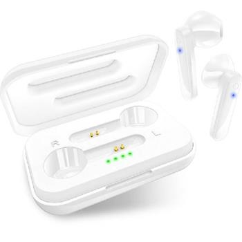 CONNECT IT True Wireless SonicBass sluchátka, bílá