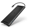 CONNECT IT USB-C dokovací stanice, 11v1 (2xHDMI), externí, ANTRACITOVÝ