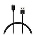 CONNECT IT Wirez micro USB - USB, černý, 2m