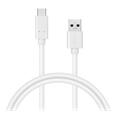 CONNECT IT Wirez USB-C (Type C) -> USB-A, USB 3.1 Gen 1, bílý, 2 m