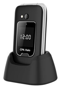 CPA HALO 25 SENIOR ČERNÝ S NABÍJECÍM STOJÁNKEM