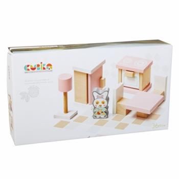 Cubika - Kuchyňka dřevěný nábytek pro panenky