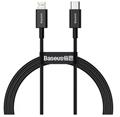 Datový kabel Baseus Superior USB-C/Lightning 1m 20W černý