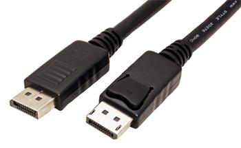 DisplayPort kabel v.1.2 (HBR2, 4K@60Hz), DP(M) - DP(M), 5m
