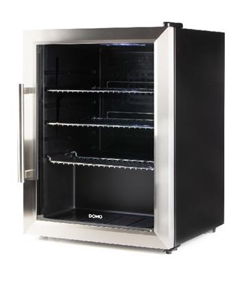 DOMO DO91609BK barová chladnička se skleněnými dvěřmi