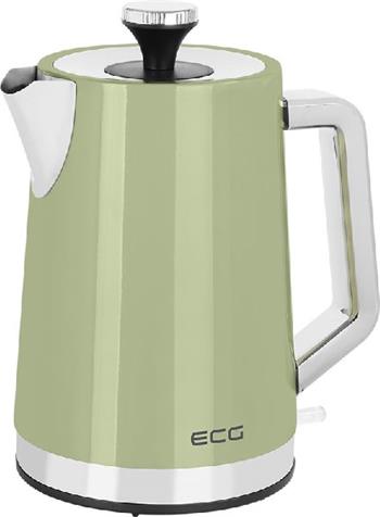 ECG RK 1766 Vintage Olive, rychlovarná konvice