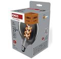 Emos LED žárovka DECO SMOKED G125 / E27 / 4,5 W (19 W) / 180 lm / flame