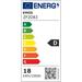 Emos LED žárovka Filament G125 / E27 / 18 W (150 W) / 2452 lm / neutrální bílá