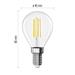 Emos LED žárovka Filament Mini Globe / E14 / 7 W (75 W) / 1055 lm / teplá bílá