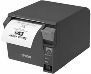 EPSON pokl.termo TM-T70II,černá,serial+USB,zdroj