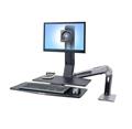 ERGOTRON, 24-317-026  WorkFit-A Single LD with Worksurface+